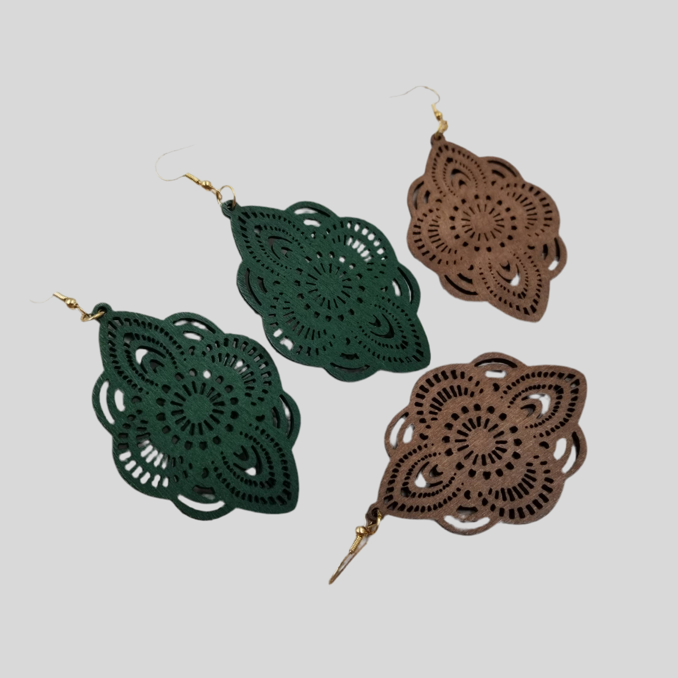 Mandala Drop Earrings